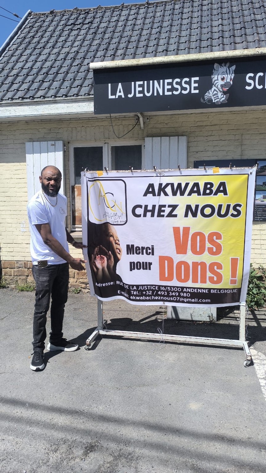 Actions solidaires et dons organisés par Akwaba chez nous